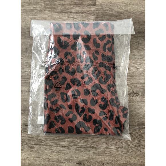 Marine Layer Valencia Pant Kick Flare Leg Cheetah Animal Print Brown NWT XS - Picture 7 of 7